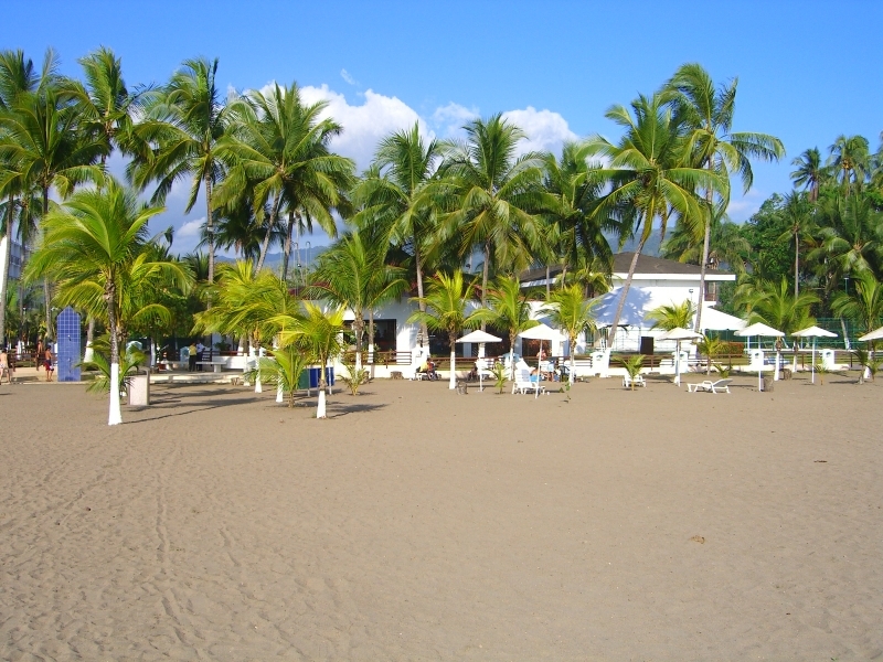 La plage de notre hotel