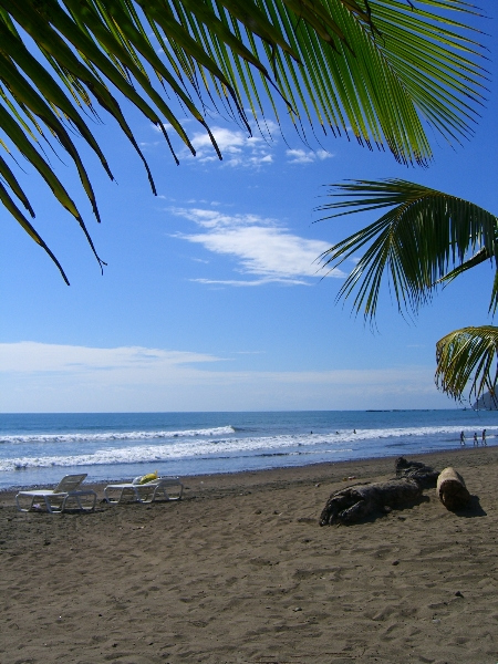 La plage de notre hotel