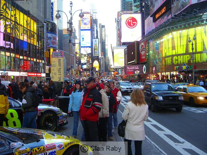 Nous sommes a Times Square